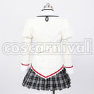 Magica Madoka Kaname Mitakihara Middle School Girls cosplay costume from Puella Magi Madoka, back view