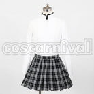 Magica Madoka Kaname Mitakihara Middle School Girls cosplay costume from Puella Magi Madoka, front view 2