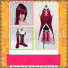Magica Kyoko Sakura cosplay costume from Puella Magi Madoka, front view
