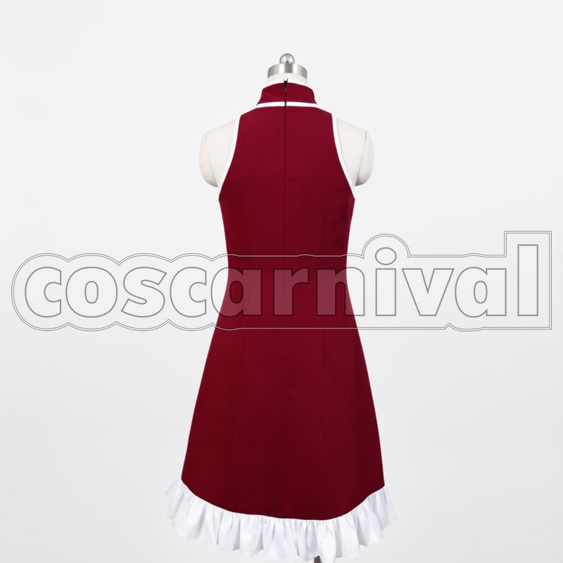 Magica Kyoko Sakura cosplay costume from Puella Magi Madoka, back view
