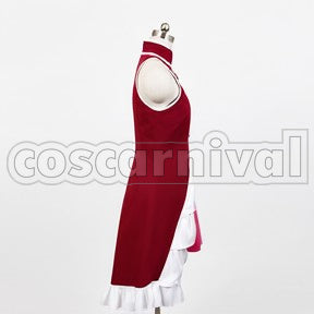 Magica Kyoko Sakura cosplay costume from Puella Magi Madoka, side view 2