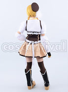 Magica Mami Tomoe cosplay costume from Puella Magi Madoka, back view