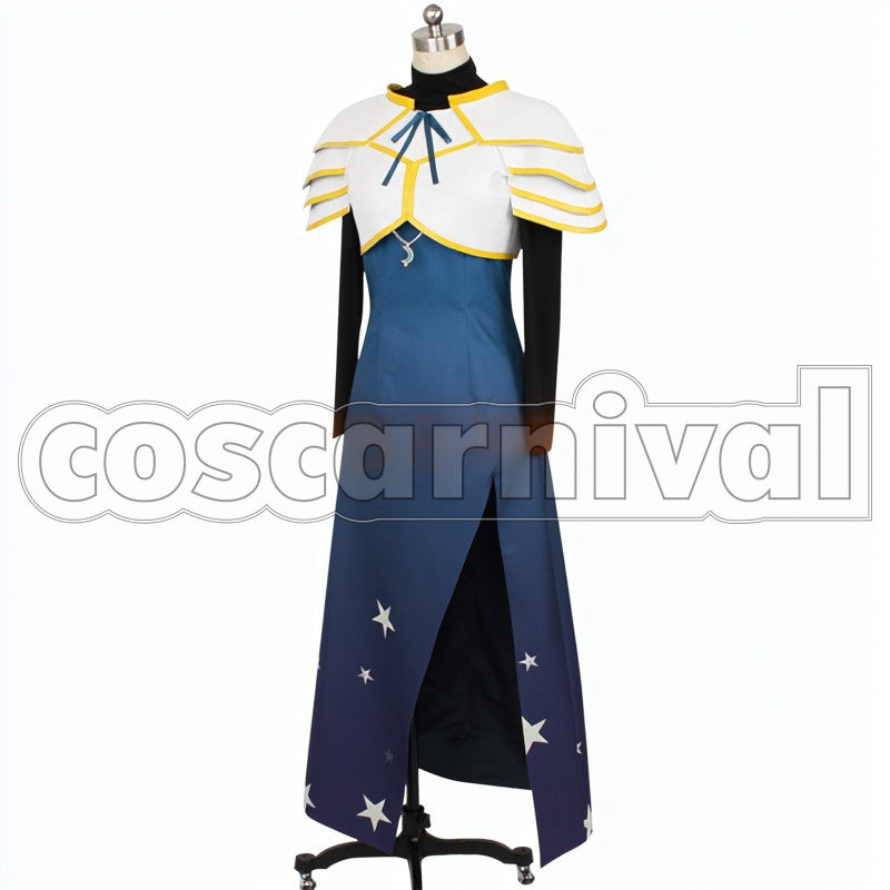 Magica Side Story Yachiyo Nanami cosplay costume from Puella Magi Madoka, side view
