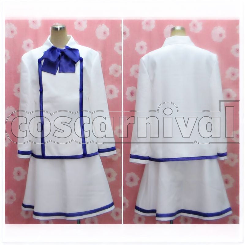 Academy Girls' White School Uniform Cosplay cosplay costume from Quiz Magic, detail-1