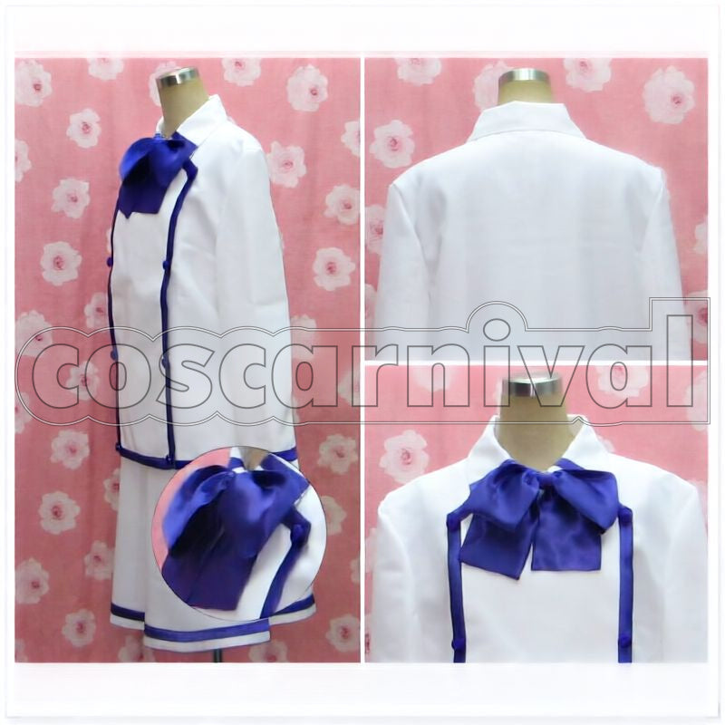 Academy Girls' White School Uniform Cosplay cosplay costume from Quiz Magic, detail-2