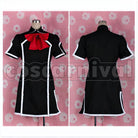 Academy Yang Yang (Black) Cosplay cosplay costume from Quiz Magic, front view 1