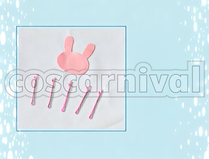 Not Dream of Bunny Girl Senpai Mai Sakurajima Bunny Girl Cosplay cosplay costume from Rascal Does, accessory set view