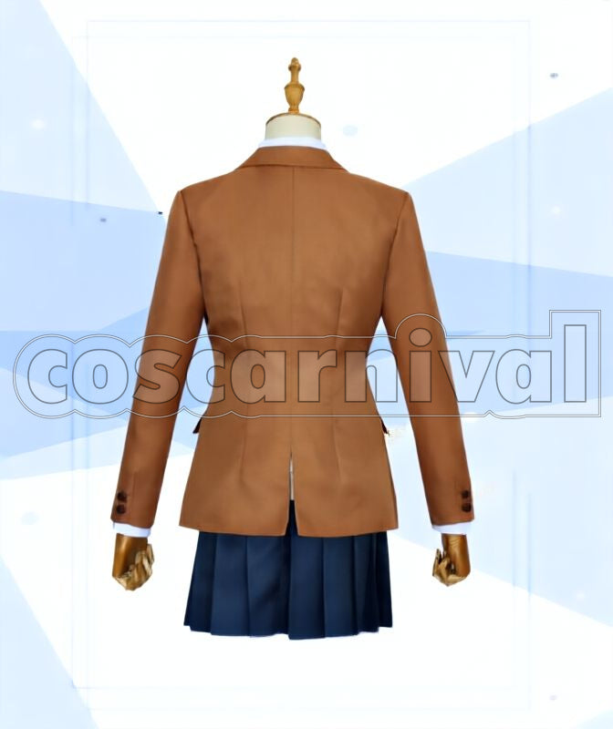 Not Dream of Bunny Girl Senpai Mai Sakurajima Minegahara High School Uniform Cosplay cosplay costume from Rascal Does, back view