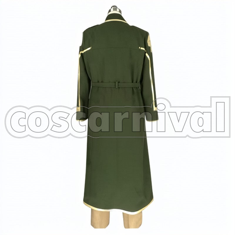 Blitz Talker cosplay costume from Re:Creators, back view