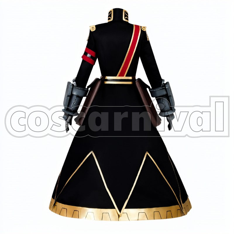 The Military cosplay costume from Re:Creators, back view