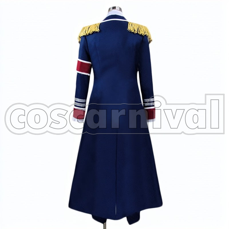 in Another World- Crusch Karsten cosplay costume from Re:Zero -Starting Life, back view