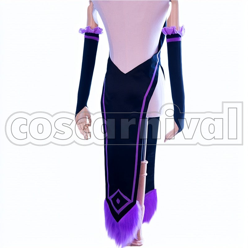in Another World- Elsa Granhiert cosplay costume from Re:Zero -Starting Life, back view 2