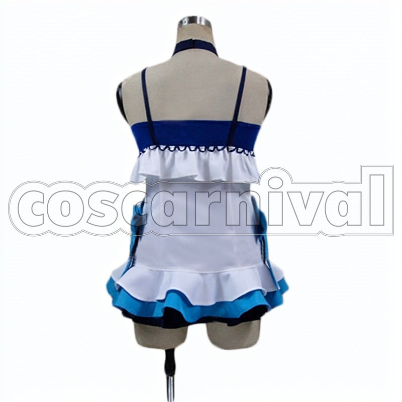 in Another World- Felix Argyle cosplay costume from Re:Zero -Starting Life, back view