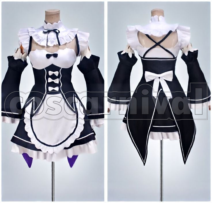 Life in Another World Rem & Ram Revised Version Cosplay cosplay costume from Re:Zero − Starting, detail-1