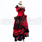 in Another World- Priscilla Barielle cosplay costume from Re:Zero -Starting Life, side view
