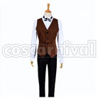 in Another World- Subaru Natsuki cosplay costume from Re:Zero -Starting Life, front view 2