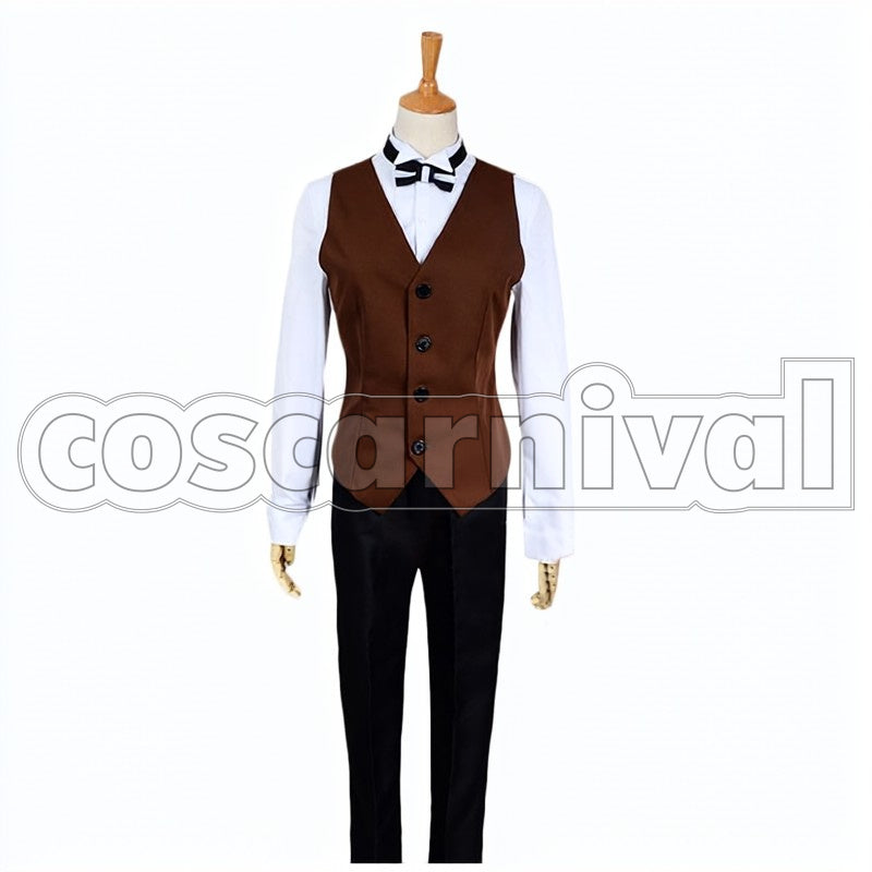 in Another World- Subaru Natsuki cosplay costume from Re:Zero -Starting Life, front view 2
