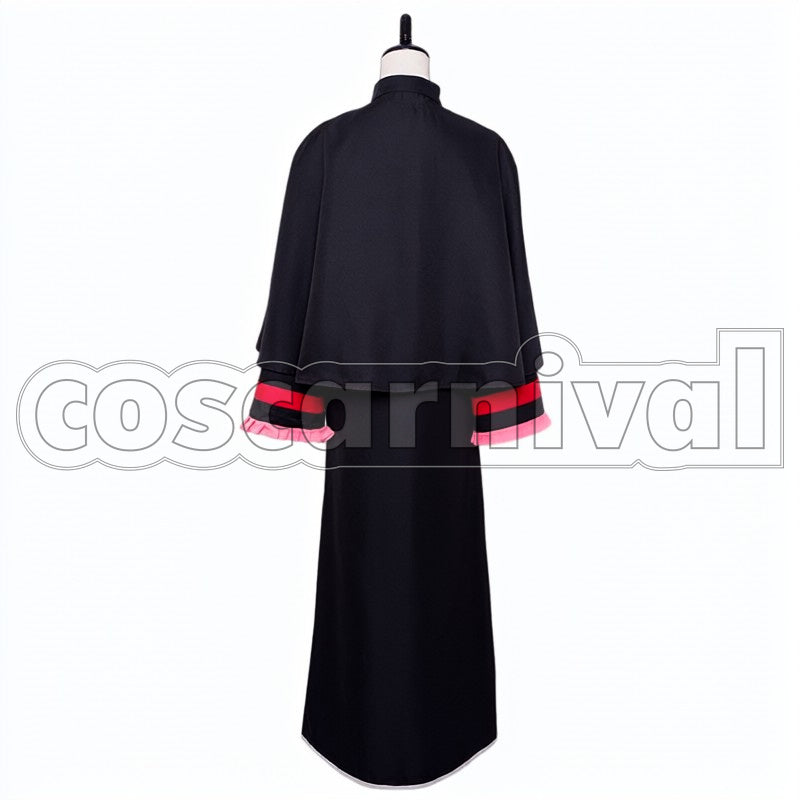 in Another World- The Witch cosplay costume from Re:Zero -Starting Life, back view