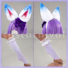 Kyrielight' with official FGO NA form 'Mash Kyrielight cosplay costume from replace 'Mashu, accessory set view