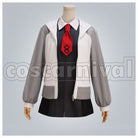 Kyrielight' with official FGO NA form 'Mash Kyrielight cosplay costume from replace 'Mashu, front view 1