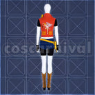 Claire Redfield Cosplay cosplay costume from Resident Evil, back view 1