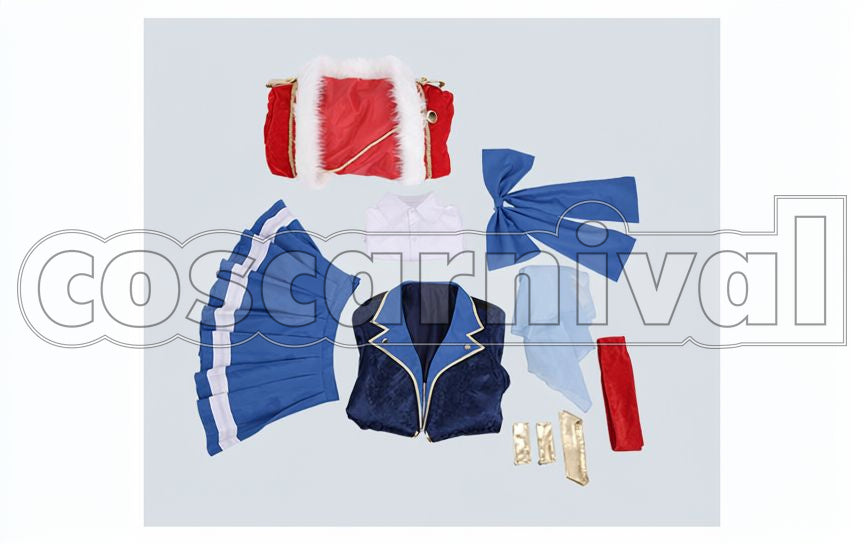 Junna Hoshimi Cosplay cosplay costume from Revue Starlight, set view