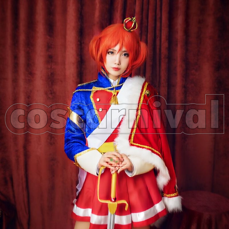 Karen Aijo Cosplay cosplay costume from Revue Starlight, front view 1
