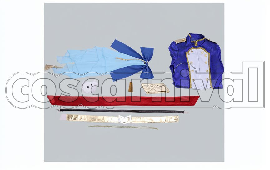Seisho Music Academy Hikari Kagura Cosplay cosplay costume from Revue Starlight, set view 2