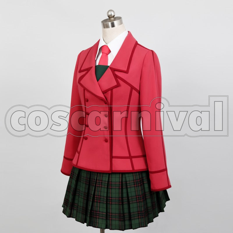 Chihaya Ohtori cosplay costume from Rewrite, side view