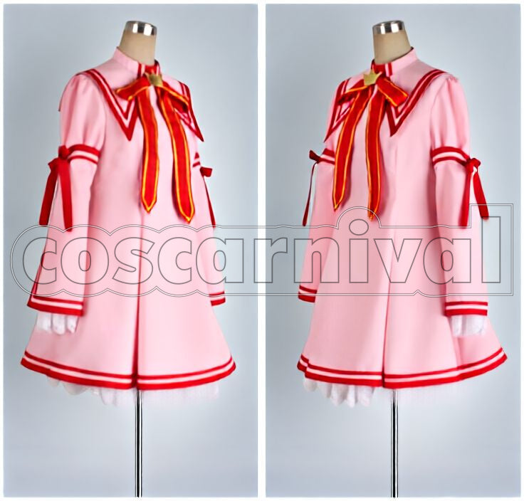 Nakatsu, Akane Senri One-Piece Dress Cosplay cosplay costume from Rewrite Shizuru, front view 2