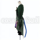 the Six Flowers hansu hanputi cosplay costume from Rokka: Braves of, side view
