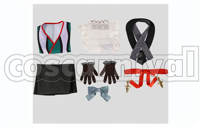 0 -Zero- Suiseiseki Taisho Roman Style Cosplay cosplay costume from Rozen Maiden, zero suiseiseki taisho roman style 43313 set view