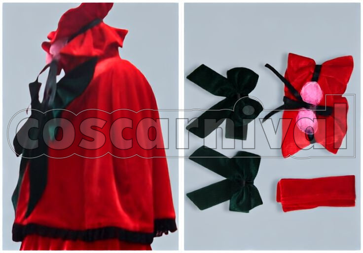 Shinku Cosplay cosplay costume from Rozen Maiden, set view