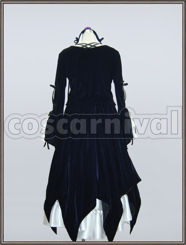 Suigintou cosplay costume from Rozen Maiden, back view