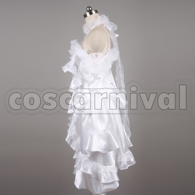 umend Kirakishou Gothic Lolita cosplay costume from Rozen Maiden: Tr, back view