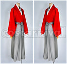 Himura Kenshin Kimono Cosplay cosplay costume from Rurouni Kenshin, front view 2