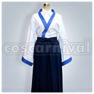 Seta Sōjirō Kimono Cosplay cosplay costume from Rurouni Kenshin, front view 1