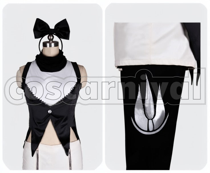Blake Belladonna Blake Belladonna cosplay costume from RWBY, front view 2