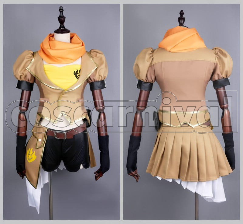 Yang Xiao Long Yang Xiao Long cosplay costume from RWBY, front view