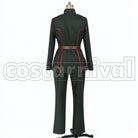 the Evil Viktoriya Visha cosplay costume from Saga of Tanya, back view