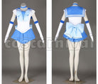 Sailor Mercury cosplay costume from Sailor Moon, front view