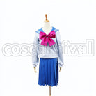 Sailor Mercury cosplay costume from Sailor Moon, front view