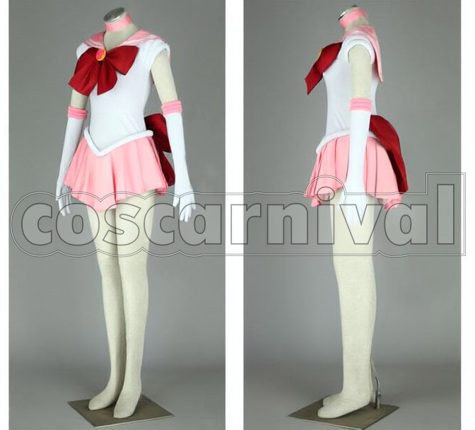 Chibiusa cosplay costume from Sailor Moon, front view 2