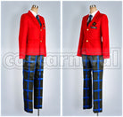 Haruka Tenoh (Sailor Uranus) Mugen Gakuen School Uniform Cosplay cosplay costume from Sailor Moon, front view 2