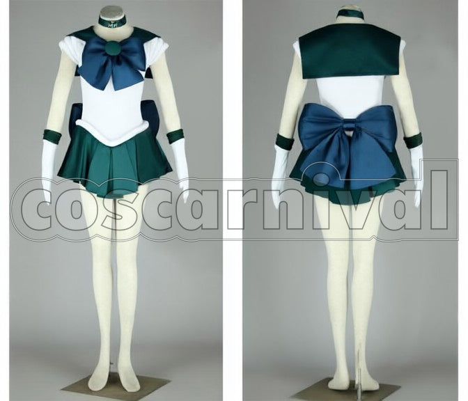 Michiru Kaioh cosplay costume from Sailor Moon, front view