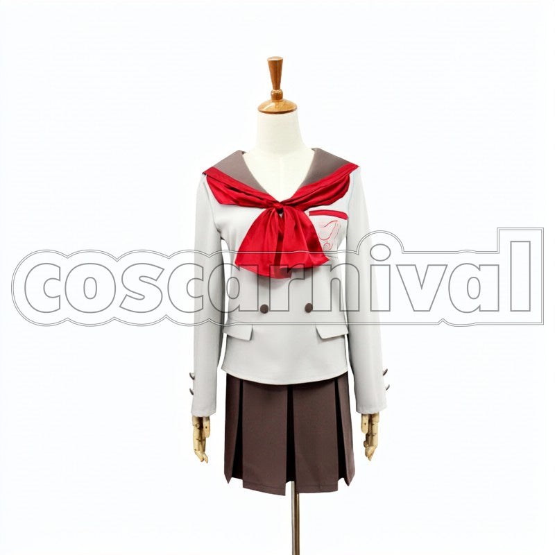 Sailor Mars cosplay costume from Sailor Moon, front view