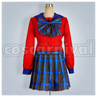 S Michiru Kaioh Mugen Gakuen Girls School Uniform Cosplay cosplay costume from Sailor Moon, front view 1