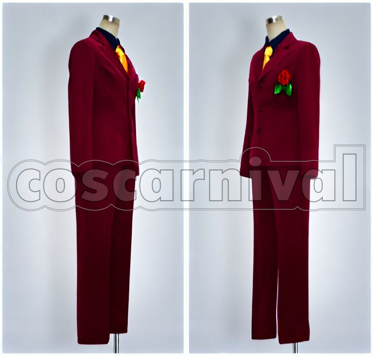 Sailor Stars Seiya Kou Cosplay cosplay costume from Sailor Moon, side view