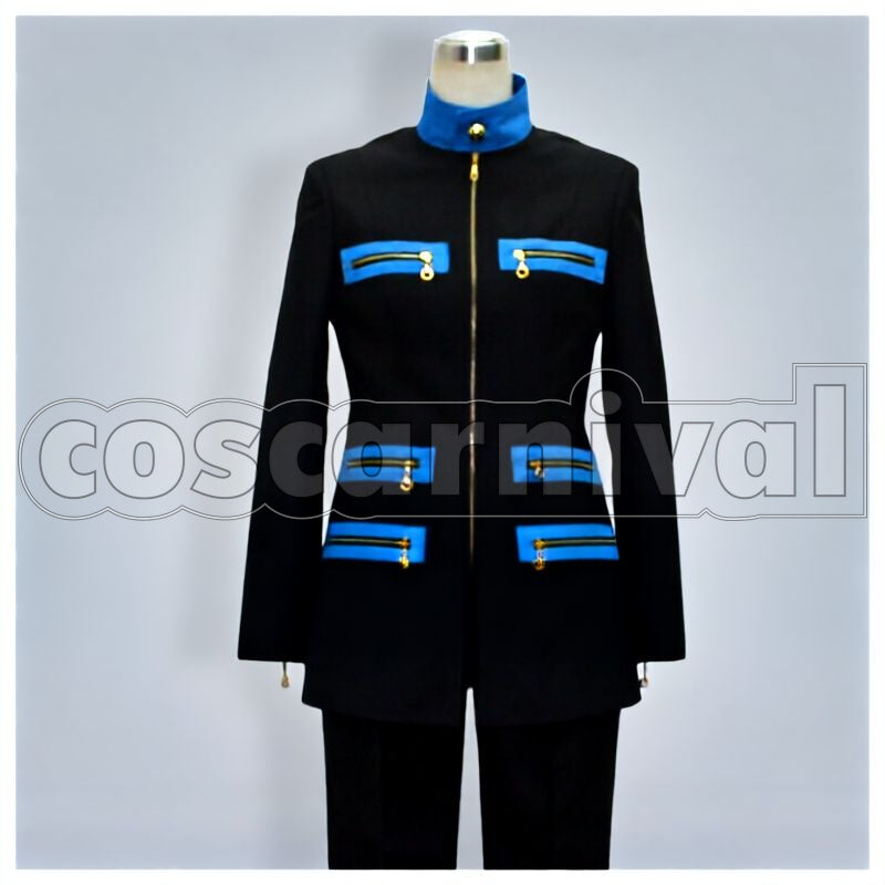 Sailor Stars Seiya Kou School Uniform Cosplay cosplay costume from Sailor Moon, front view 1
