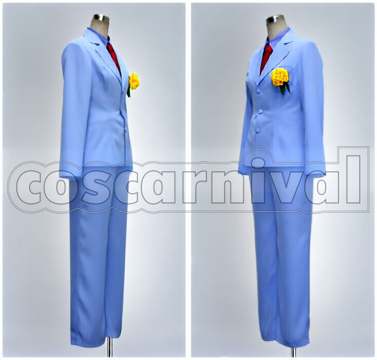 Sailor Stars Yaten Kou Cosplay cosplay costume from Sailor Moon, side view